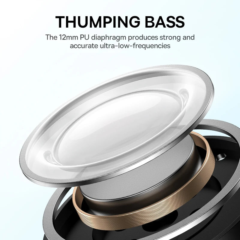 Baseus Bowie E19 Wireless Earphones – Big Bass, Long Battery, IPX5 Waterproof