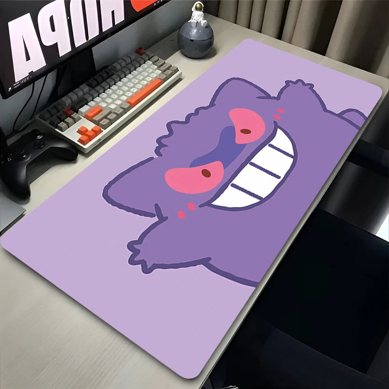 Pokémon Gengar Ghost Type Mouse Pad - Large Gaming & Work Desk Mat