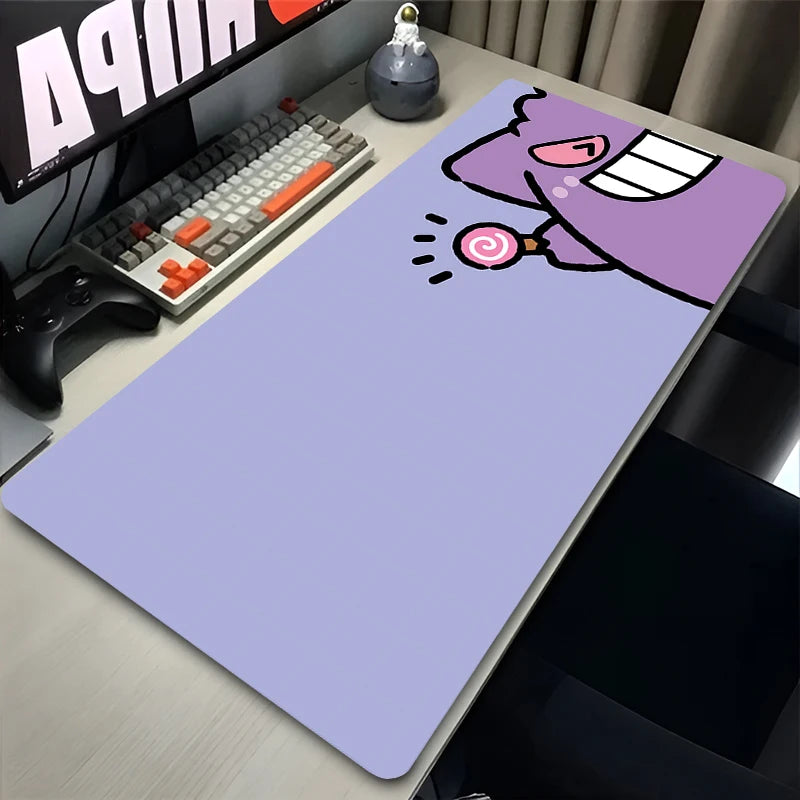 Pokémon Gengar Ghost Type Mouse Pad - Large Gaming & Work Desk Mat