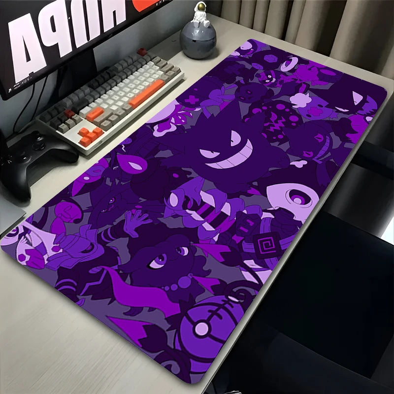Pokémon Gengar Ghost Type Mouse Pad - Large Gaming & Work Desk Mat