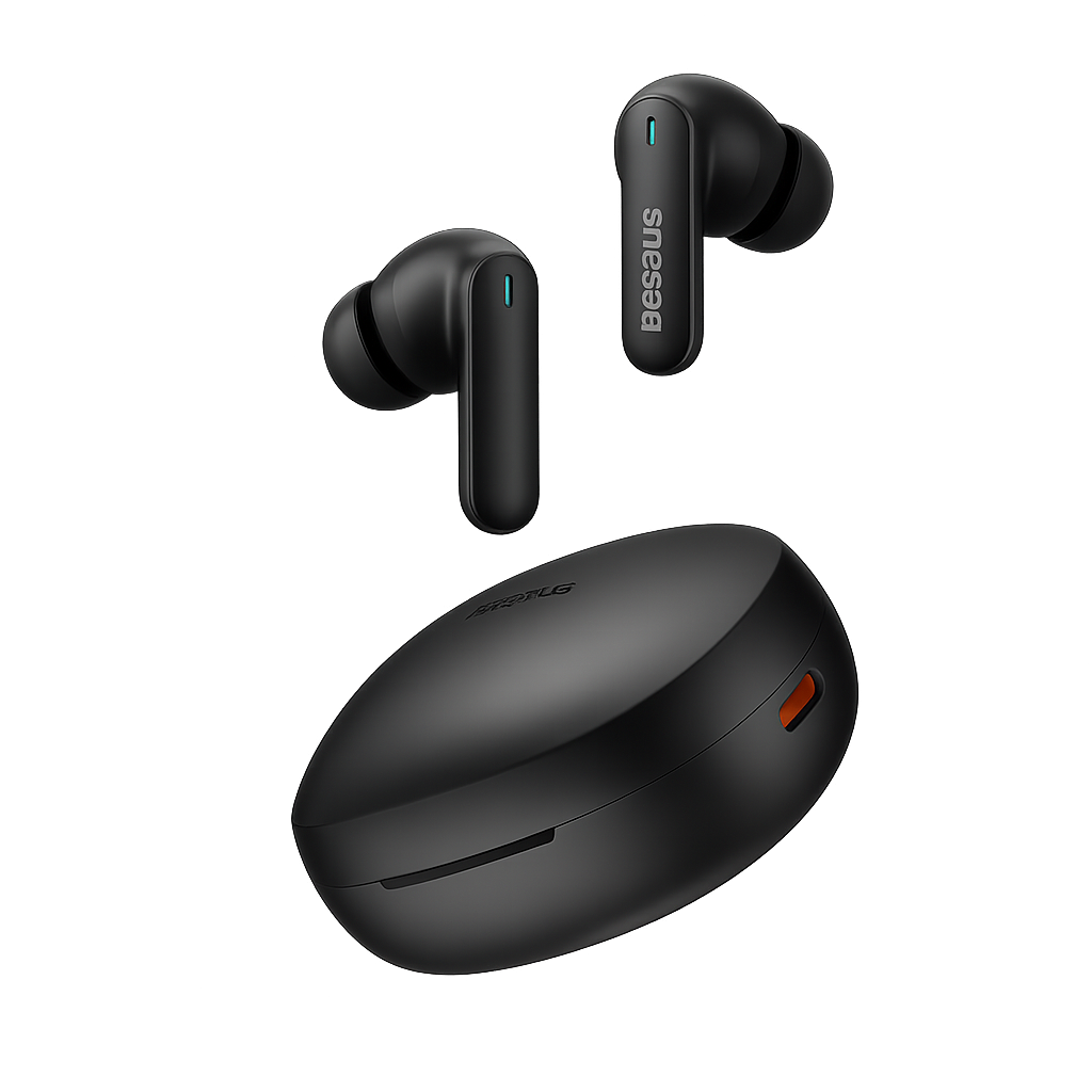 Baseus Bowie E19 Wireless Earphones – Big Bass, Long Battery, IPX5 Waterproof